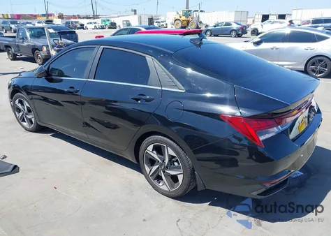 2023 Hyundai Elantra Hybrid Limited from USA, damaged, VIN KMHLN4AJ5PU040862